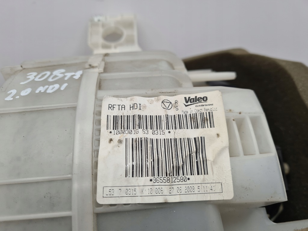 фото №11, Peugeot 308 t7 обігрівач 9655812580