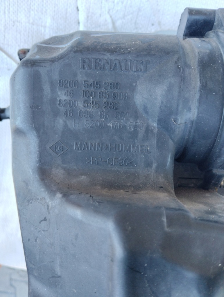 фото №5, Корпус фильтра воздуха renault scenic ii 2 megane ii 2 1.9 dci 8200545280