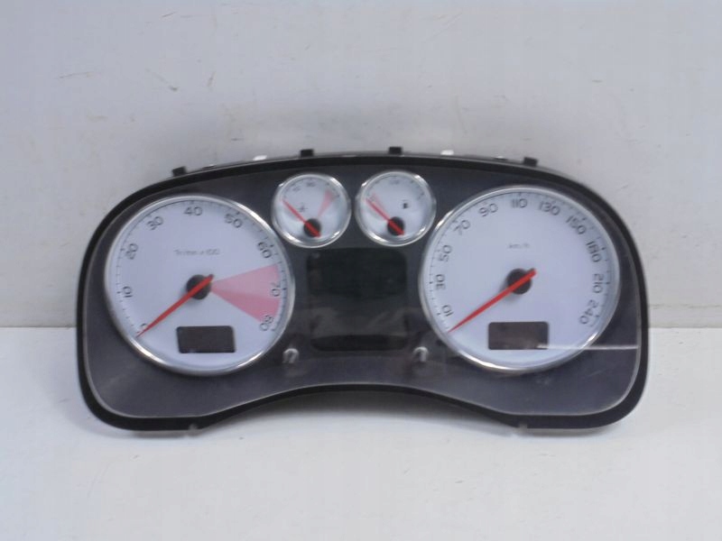 фото №6, Peugeot 307 лічильник прилади 2,0b p9655476680 g