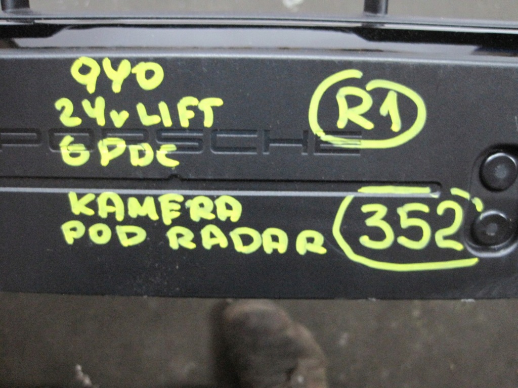 Бампер перед porsche cayenne 9y0 lift 6 pdc камера Доставка