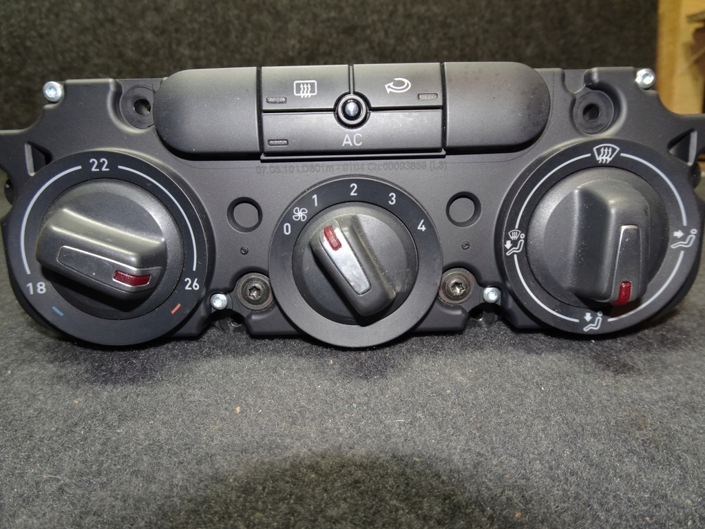 фото №1, Seat leon ii fl панель кондиционера