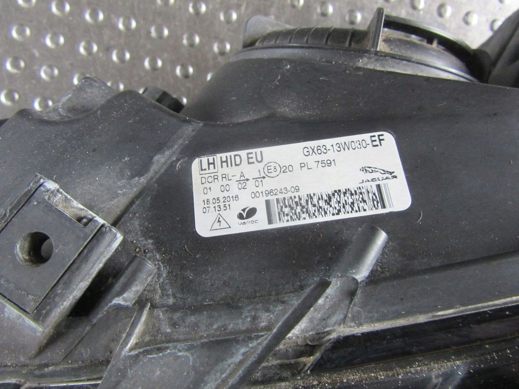 фото №8, Jaguar f-pace x761 2016 лампа левая перед преобразователь ксенон eu