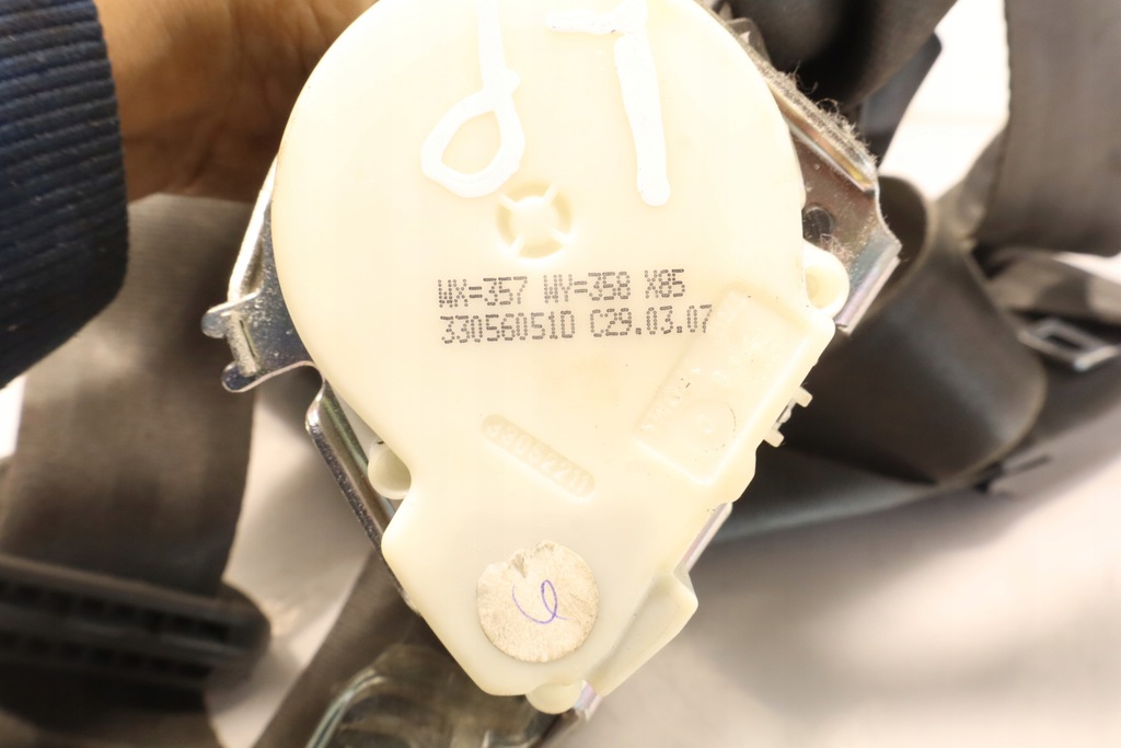 фото №7, Pas безпеки лівий перед renault clio iii