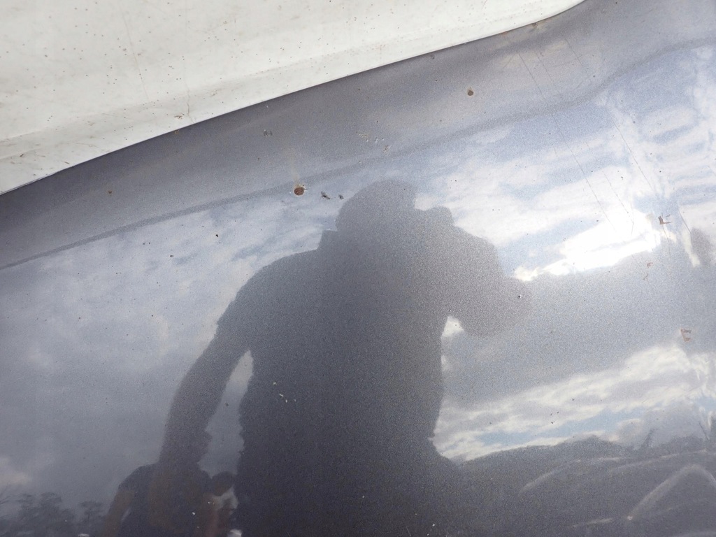 фото №9, Mitsubishi grandis 03- капот крышка двигателя