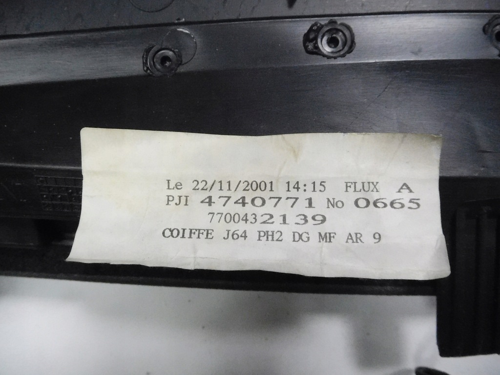 фото №10, Приборная панель приборная renault scenic i 7700432139