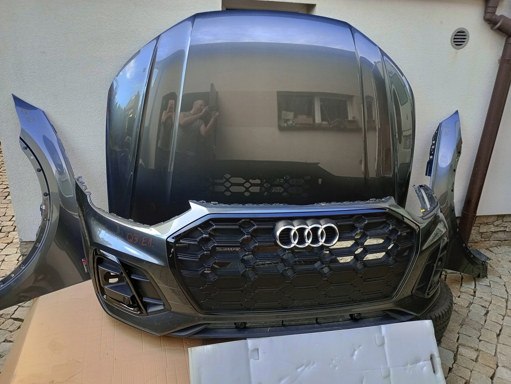 фото №12, Q8 a5 a7 4k q5 бампер s9r перед z7s капот крыло pas y9t x7j a6 c подкрылок