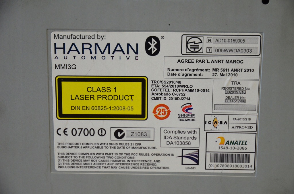 фото №9, Audi a6 4g9 станция mmi 4g0035670l