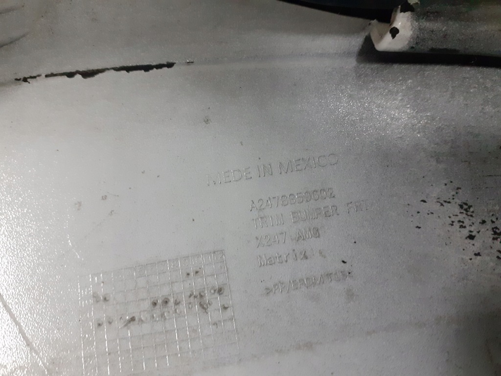 фото №8, Mercedes glb x247 amg 19-23 бампер перед передний pod pdc a2478859602