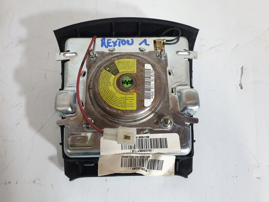 фото №5, Ssangyong rexton 2.7 xdi подушка водія подушка безпеки