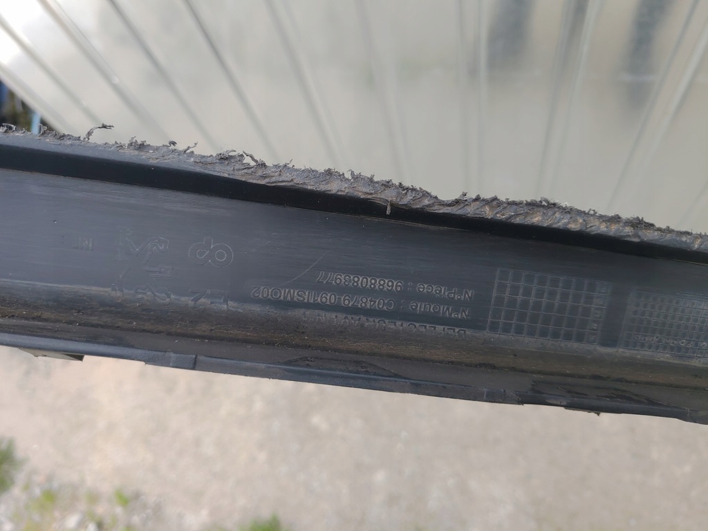 фото №11, Молдинг накладка-спойлер бампер перед peugeot 207 lift 9-12