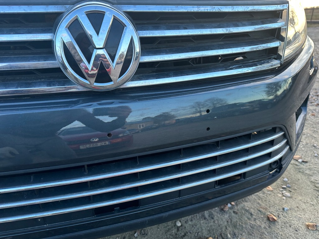 фото №7, Бампер перед vw touareg 7p lift голый lg7w lubelskie