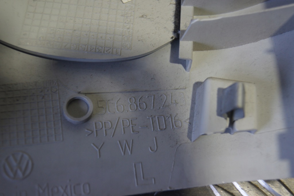 фото №10, Обшивка стоек b jetta 5c комплект 5c6867243