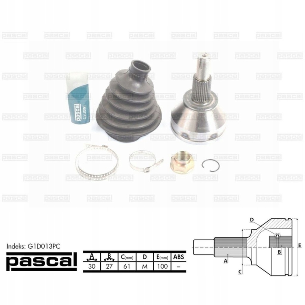 фото №1, Шарнир наружный alfa romeo 159, brera, spider 1