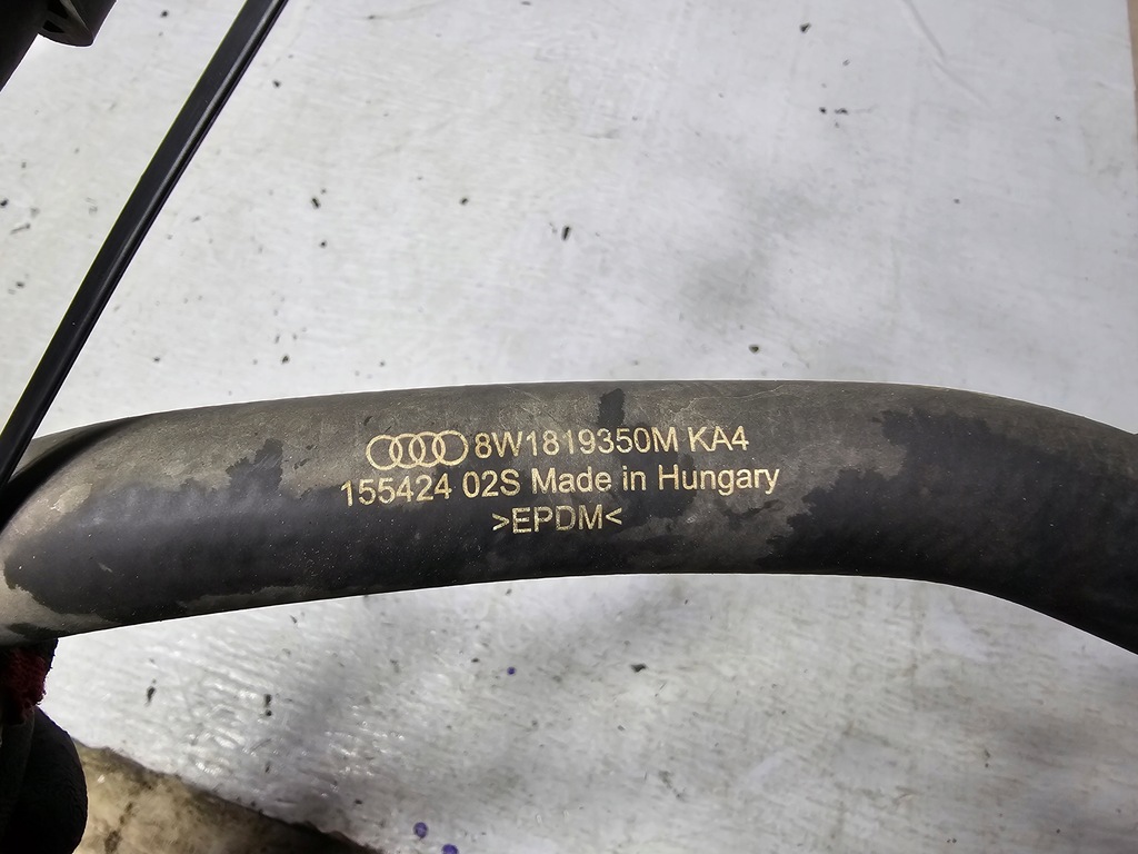 фото №12, Audi a5 s5 18- wąż труба шланг охолодження турбіни 8w1819350m 8w0122293 usa