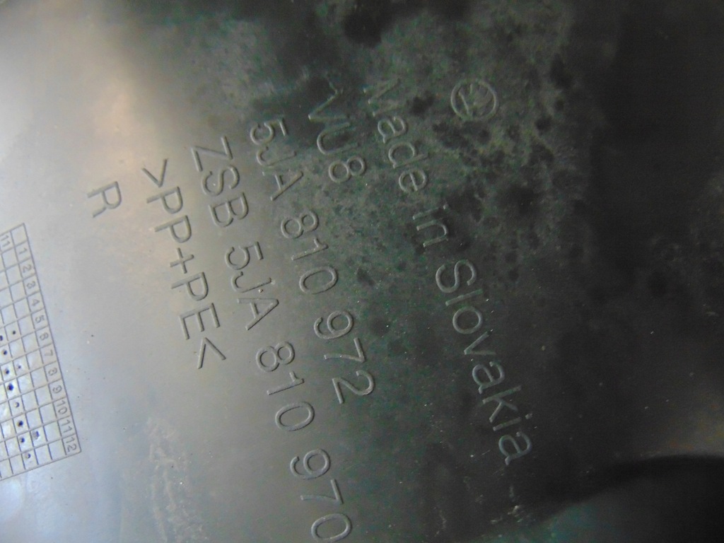 фото №6, Подкрылок правый задняя seat toledo iv 5ja810972