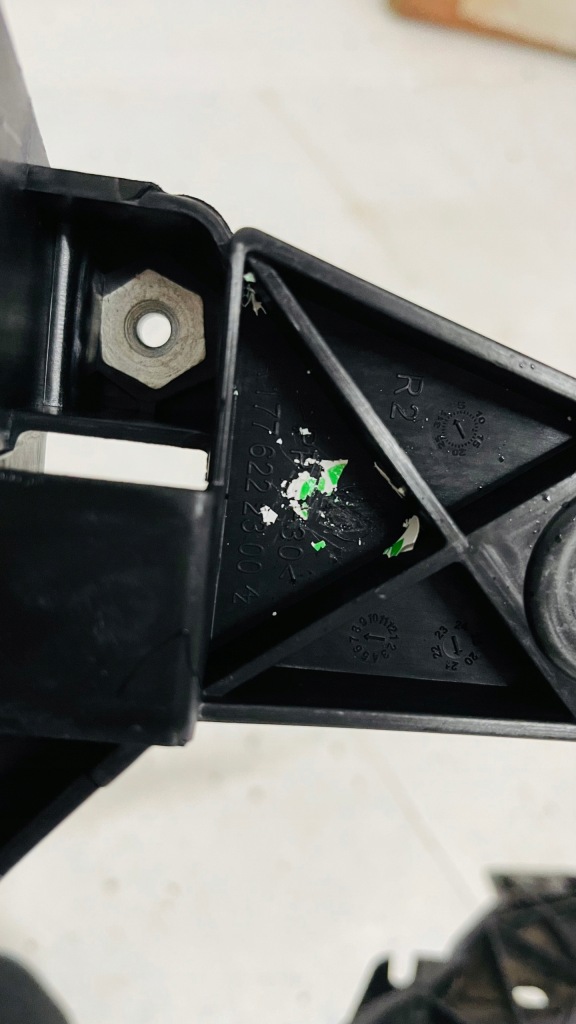 Підсилювач ремінь передня частина стіна mercedes w177 Зі Шроту