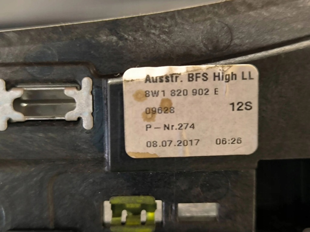 фото №8, Audi a5 2018 форсунки / ґрати середнього обдув панелі приладової панелі