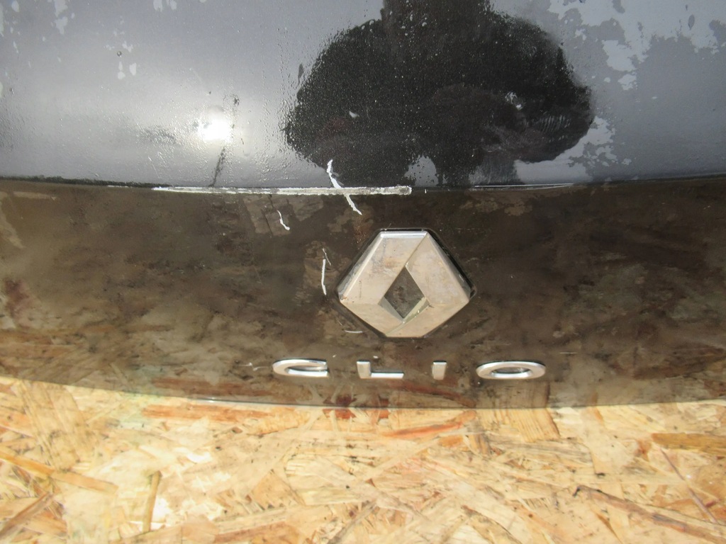 фото №4, Крышка багажника задняя renault clio iii hb