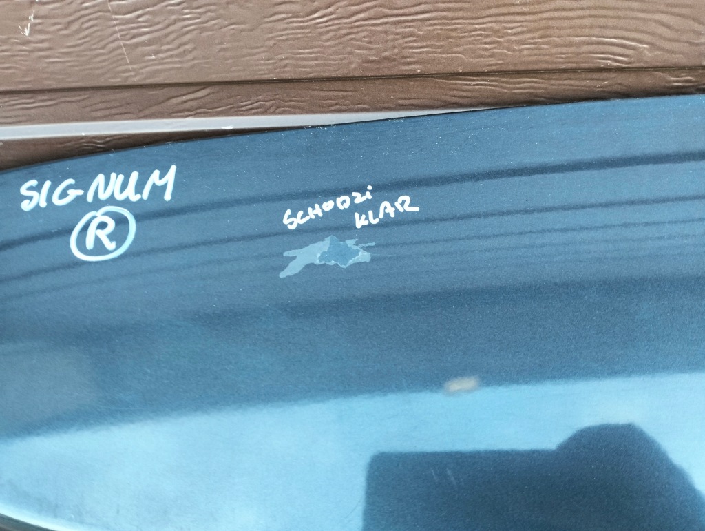 фото №3, Крышка багажника задняя стекло opel signum lift цвет z168 lata 2005-2008