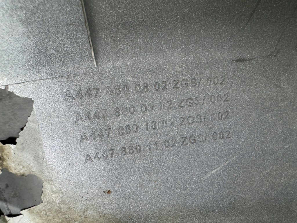 фото №11, Бампер передний перед mercedes vito v-klasa w447 a447 lift 19- pdc