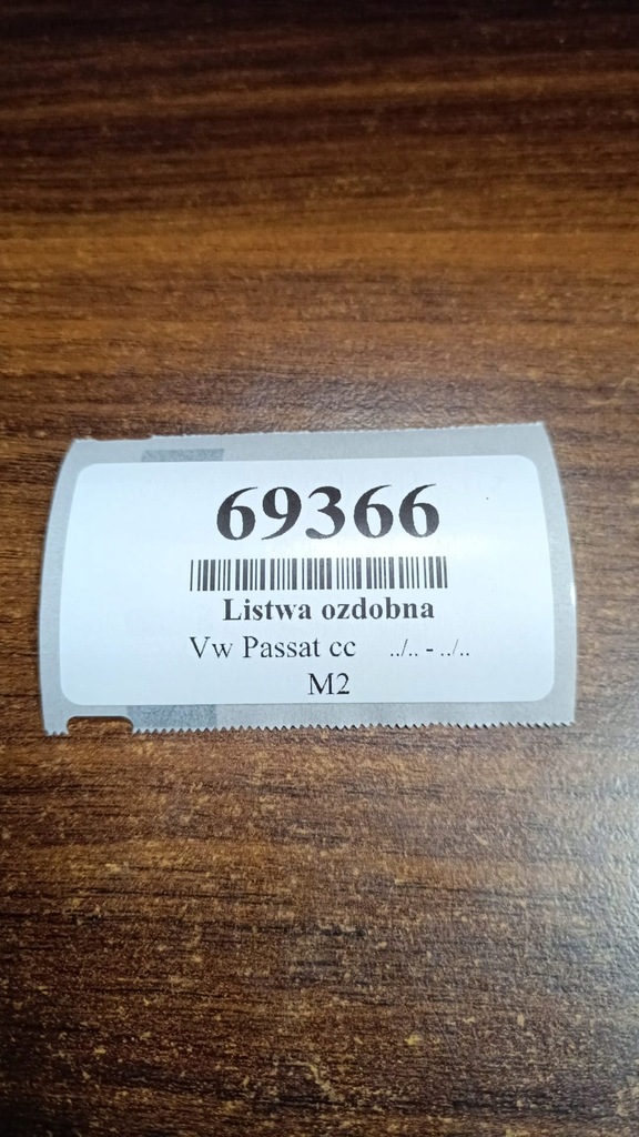 фото №10, Vw passat cc молдинг декоративная стойка левая 3c8853317