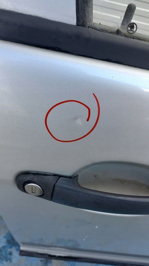 фото №3, Дверь перед передние правое skoda fabia i 01r