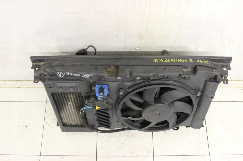 фото №5, Pas передній радіатор berlingo partner iii 1.6 hdi