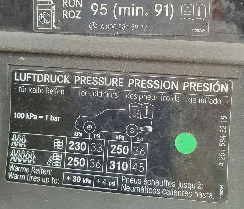 фото №4, Mercedes-benz оригинальный номер a2516300167 merc крышка заливной топлива механизм