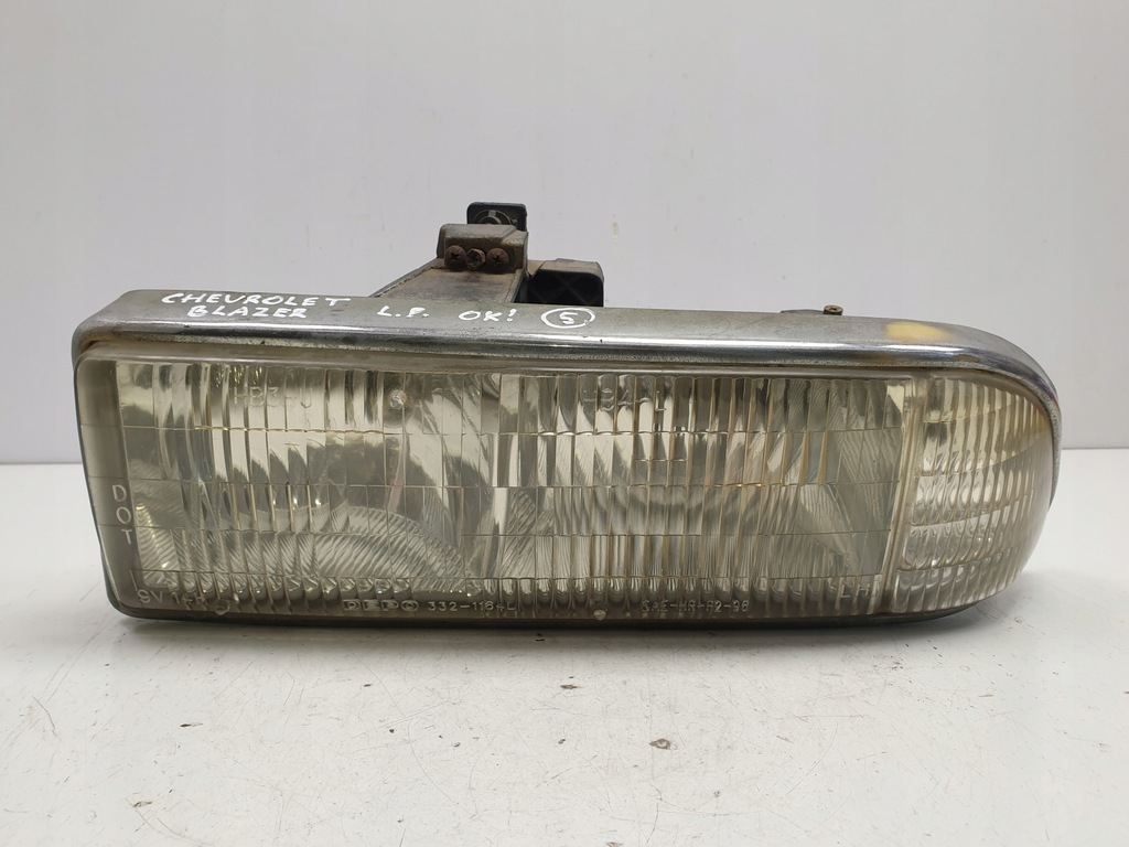 фото №1, Chevrolet blazer ii lift передня лампа ліва перед
