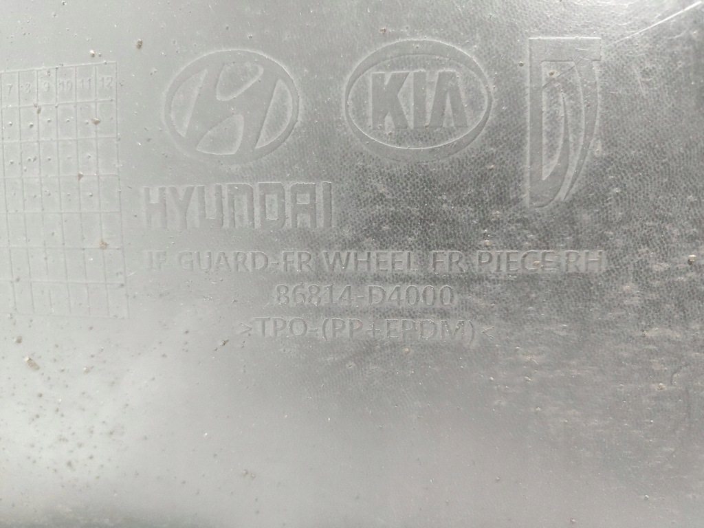 фото №1, Kia optima iv kombi підкрилок правий перед oem