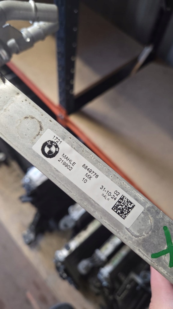 фото №9, Bmw x3 g45 x3 m50 xdrive 24- радиатор масла przekładniowego