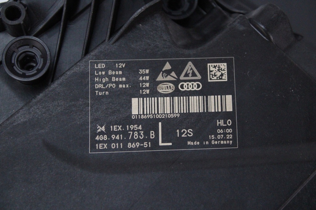 фото №14, Nowa org лампа лівий перед matrix audi a7 s7 rs7 4g8941783b