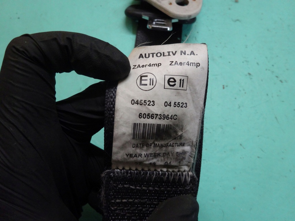 фото №5, Jeep patriot 08r pas безопасности левый перед 605884105c 605673964c