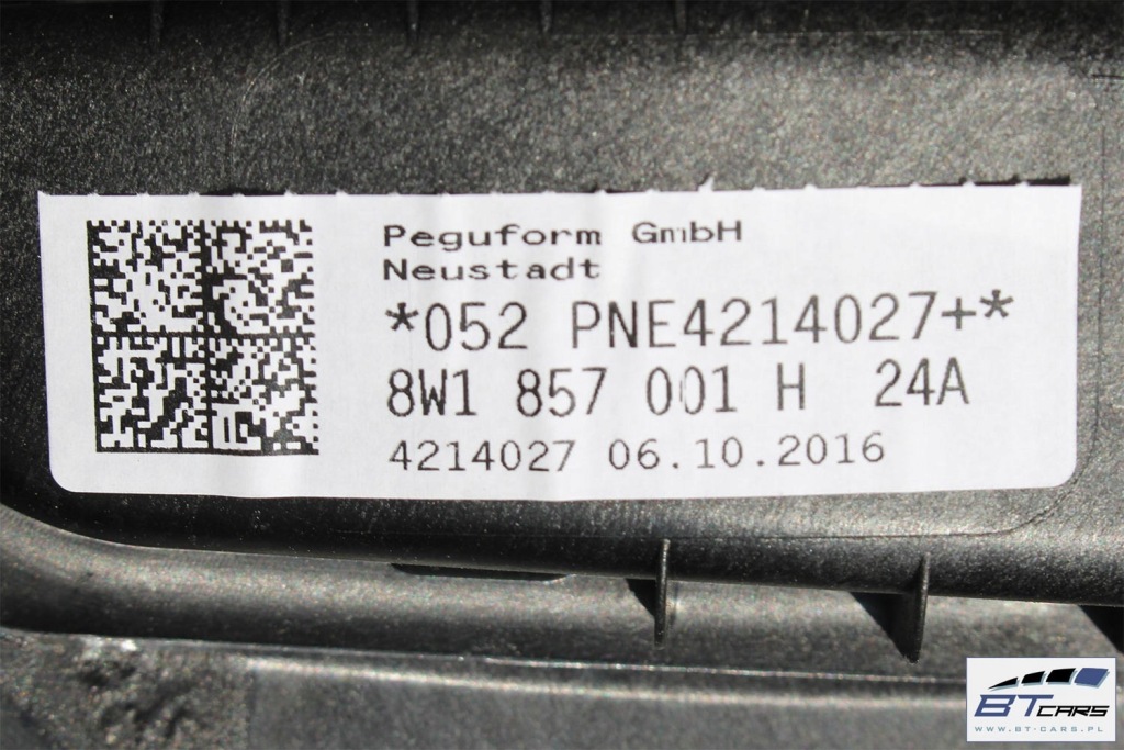 фото №11, Audi a4 a5 панель  панель приладів приладова панель приладів pulpit pod head up czarna 8w185