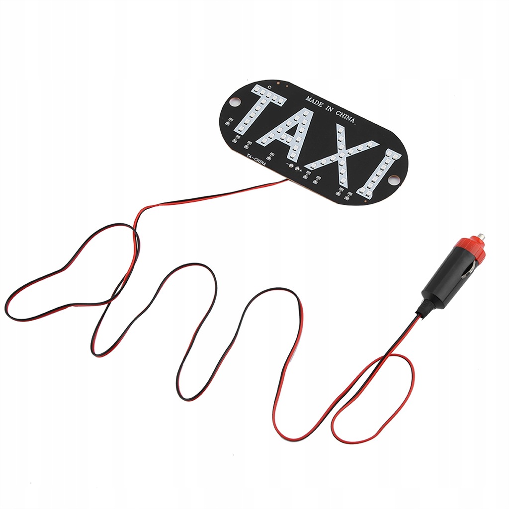 фото №12, Лампа taxi передней стекло лампа с штекер 12v