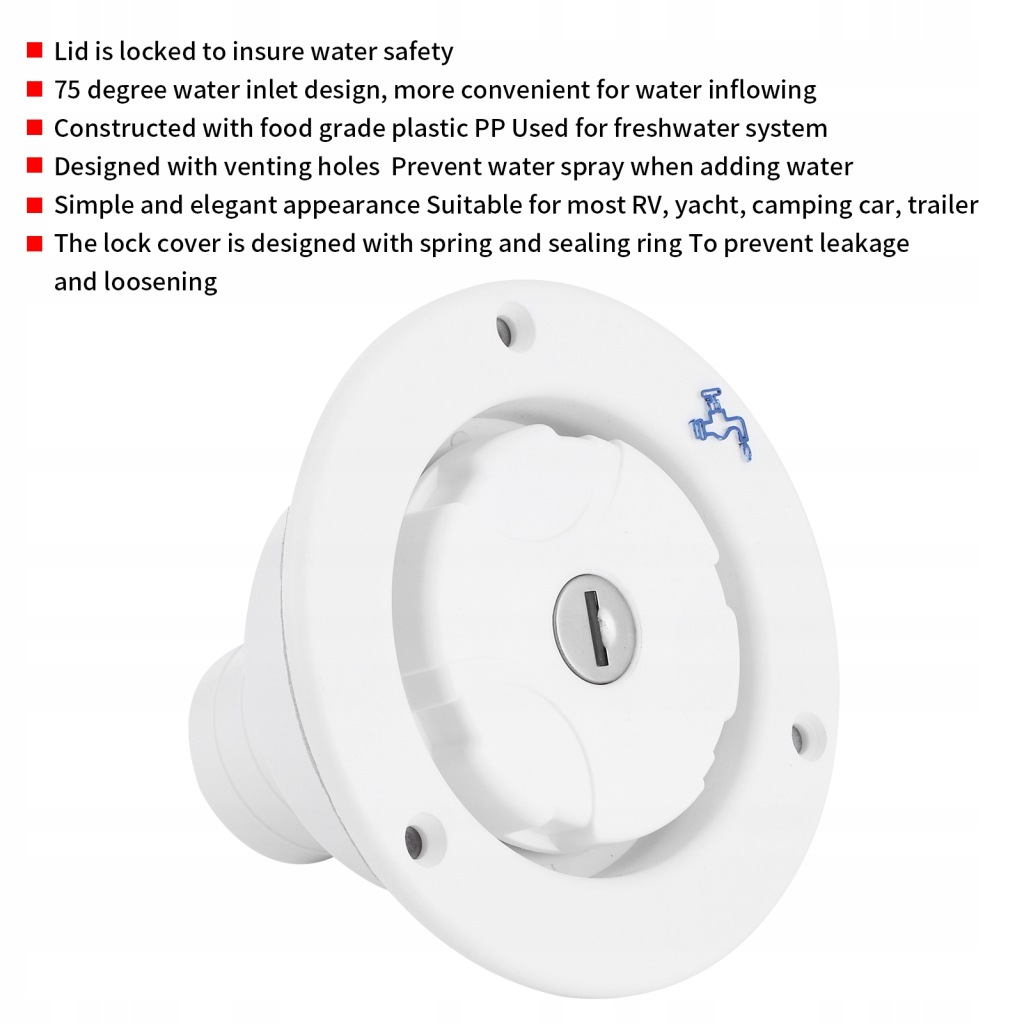 Крышка горловины  воды к kampera пластик Оригинал