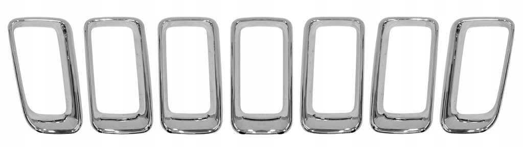 фото №1, Рамки решётка радиатора kpl. хром jeep compass 11-17