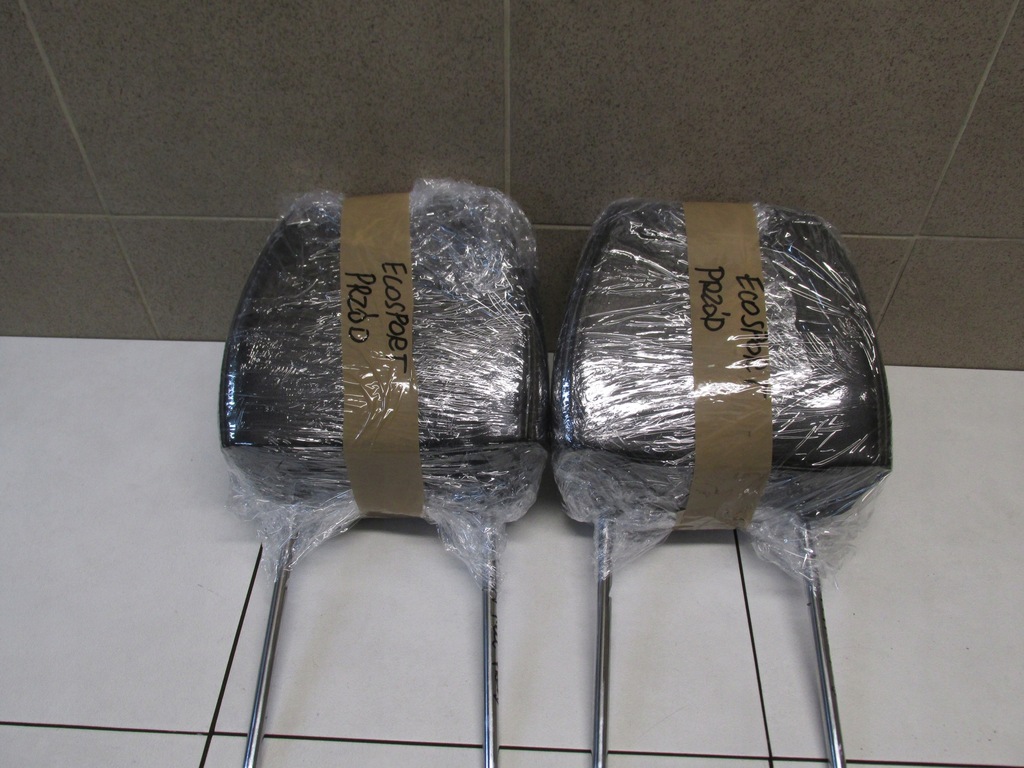 фото №10, Подголовник перед кожа белый нитка ecosport 2016 r