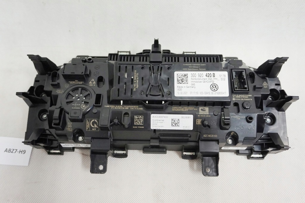 фото №8, Счетчик виртуальный lcd vw arteon 3h fl 3g0920420b