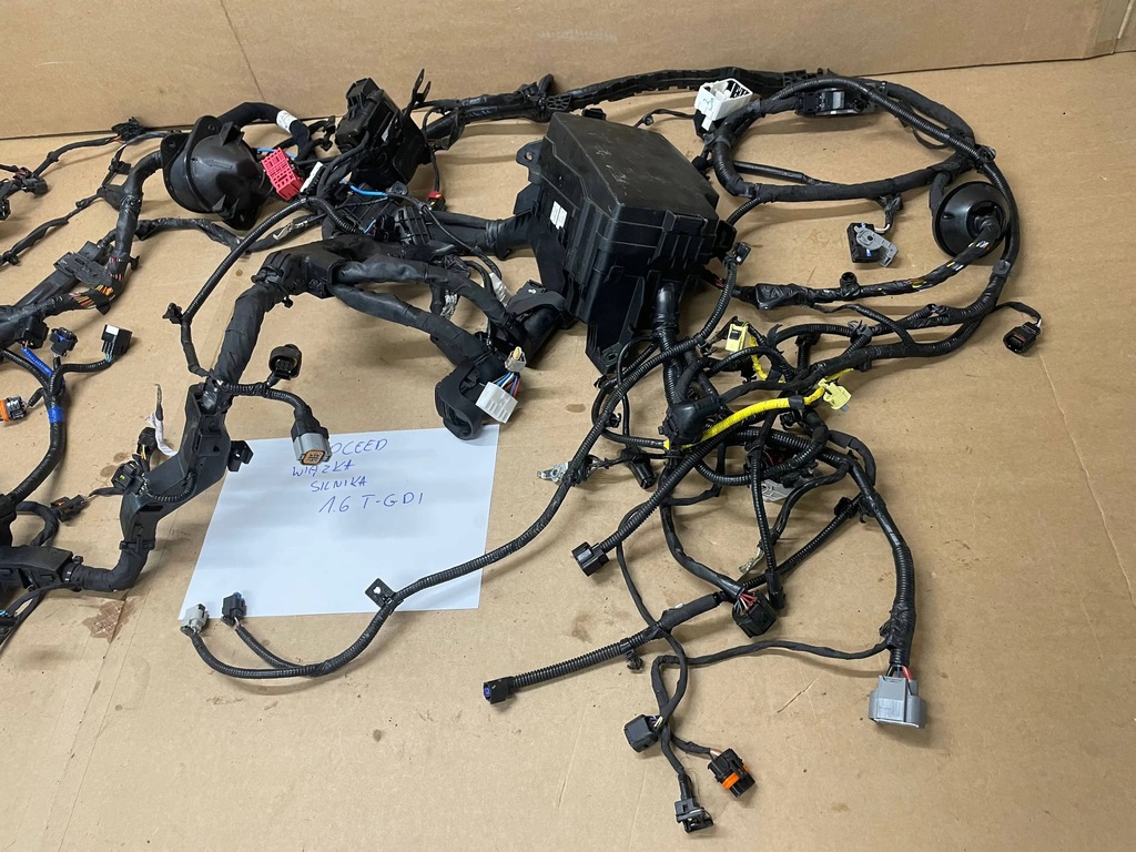 фото №5, Kia proceed iii lift 21- 1.6 t-gdi джгут двигуна відсік idealna