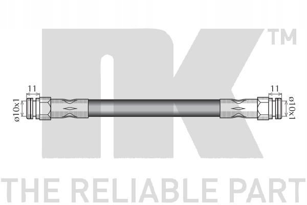 фото №3, Шланг тормозной hyundai atos 99-03