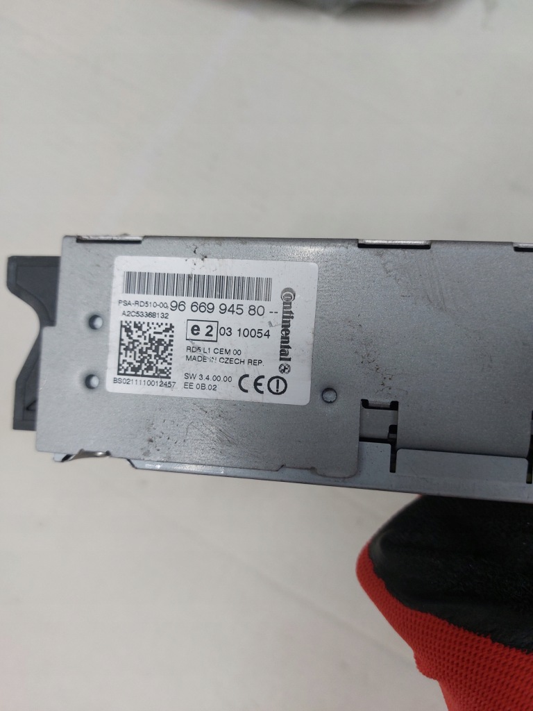 фото №2, Радіо cd citroen c4 ii 9666994580