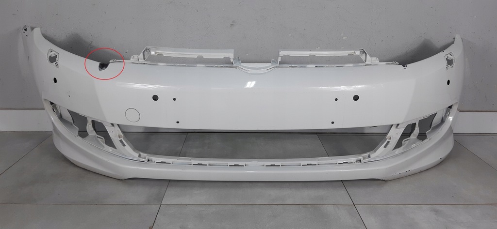 фото №1, Vw golf vi r-line 08- бампер перед передний 5k0807221s
