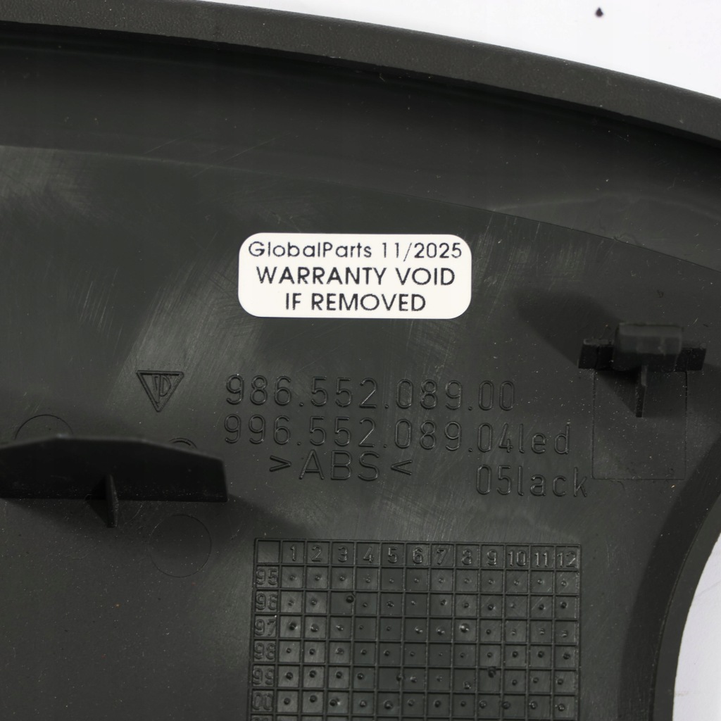 Porsche boxster 986 накладка консоли центральной панель левый перед 98655208900 Оригинал