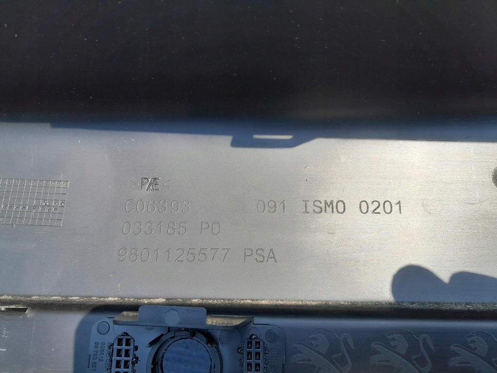 фото №9, Peugeot 2008 12- бампер задняя задний pod pdc i спойлер