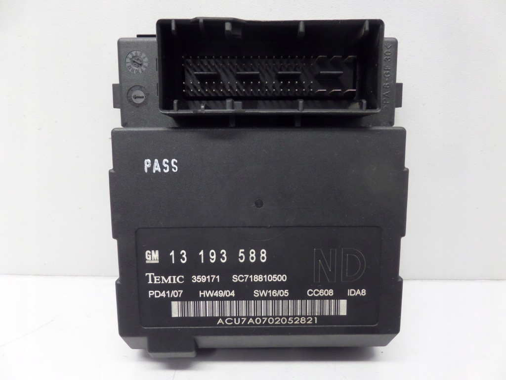 фото №1, Модуль комфорту opel vectra c signum 02-08 13193588