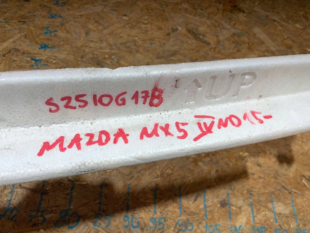 фото №10, Mazda mx5 mx-5 iv 4 nd 15- абсорбер піна пінополістирол бампера перед передній