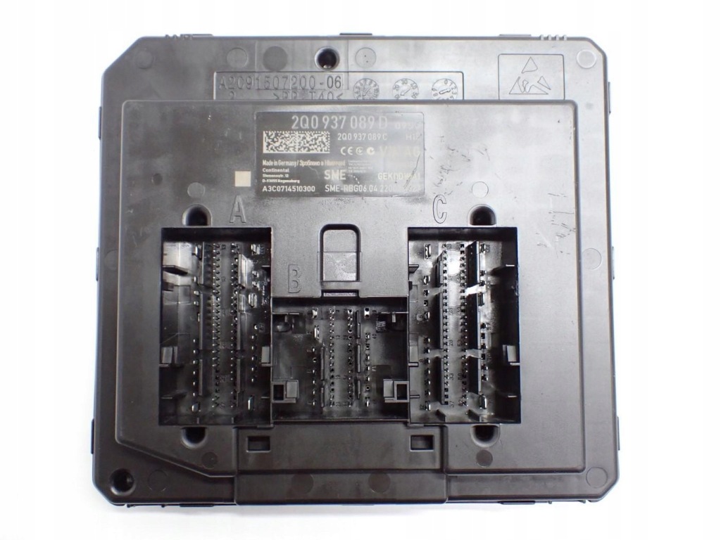 фото №1, Модуль блок управления комфорта 2q0937089d оригинал vw taigo 22r