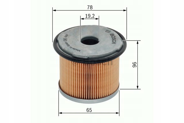 Фильтр топлива renault/nissan/opel 1.9/2.2 bo 1457431720 Недорого