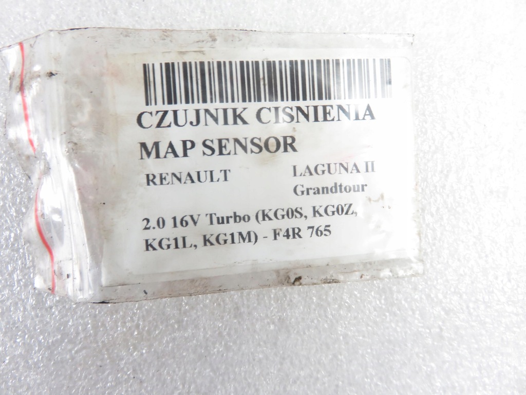 фото №7, Map датчик renault laguna ii grandtour 2.0 16v 764 7700106886 16255839